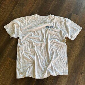 “Dare To Keep Kids Off Drugs” white cotton tee